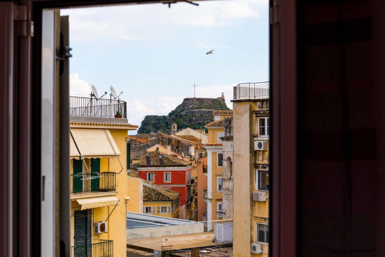 Апартаменты La Casa Con La Vista Delle Fortezze By Corfuescapes Corfu  Экстерьер фото